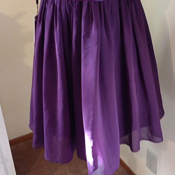 NWT JJs House Purple Cocktail Homecoming Dress Fairycore Ethereal - Picture 4 of 15